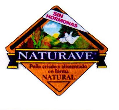 NATURAVE POLLO CRIADO Y ALIMENTADO EN FORMA NATURAL SIN HORMONAS