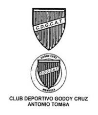 C.D.G.C.A.T. GODOY CRUZ MENDOZA CLUB DEPORTIVO GODOY CLUB             ANTONIO TOMBA