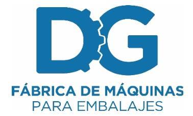 DG FÁBRICA DE MÁQUINAS PARA EMBALAJES