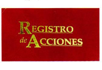 REGISTRO DE ACCIONES