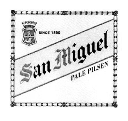 SAN MIGUEL PALE PILSEN SINCE 1890