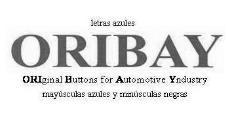 ORIBAY ORIGINAL BUTTONS FOR AUTOMOTIVE YNDUSTRY