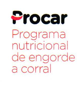 PROCAR PROGRAMA NUTRICIONAL DE ENGORDE A CORRAL