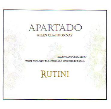 APARTADO GRAN CHARDONNAY ELABORADO POR NUESTRO GRAN ENOLOGO EL LICENCIADO MARIANO DI PAOLA