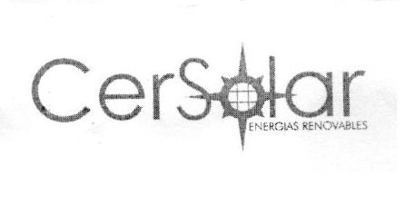 CERSOLAR ENERGIAS RENOVABLES