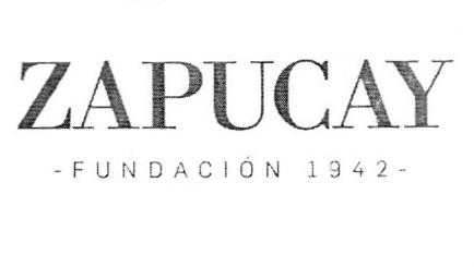 ZAPUCAY FUNDACION 1942