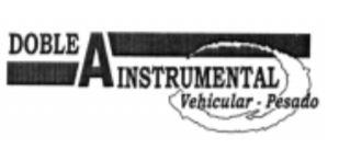 DOBLE A INSTRUMENTAL VEHICULAR - PESADO