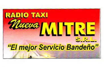 RADIO TAXI NUEVA MITRE S.R.L. EL MEJOR SERVICIO BANDEÑO