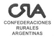 CRA CONFEDERACIONES RURALES ARGENTINAS