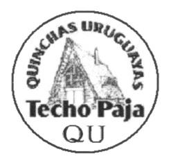 QUINCHAS URUGUAYAS TECHO PAJA QU