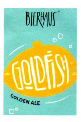 BIERHAUS GOLDFISH GOLDEN ALE