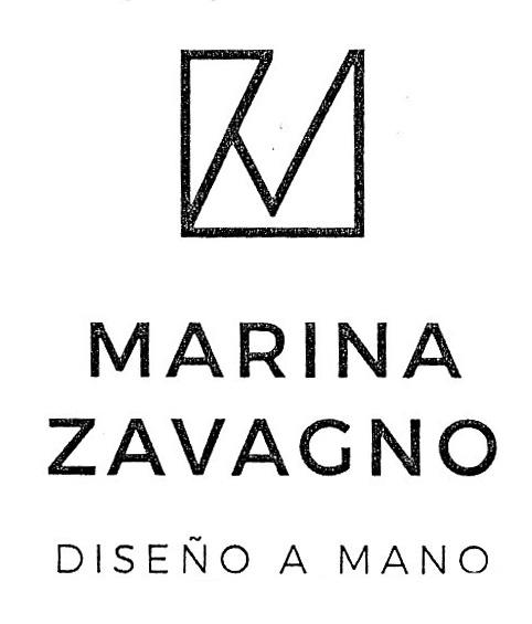 MARINA ZAVAGNO DISEÑO A MANO