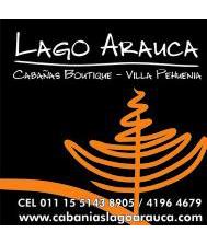 CABAÑAS BOUTIQUE LAGO ARAUCA VILLA PEHUENIA CEL 011 15 5143 3905 / 4196 4679 WWW.CABANIASLAGOARAUCA.COM