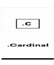 -C -CARDINAL