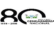 LOGO 80 AÑOS DE LA CREACIÓN DE GENDARMERIA NACIONAL