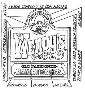 WENDY'S OLD FASHIONED HAMBURGERS QUALITY IS OUR RECIPE