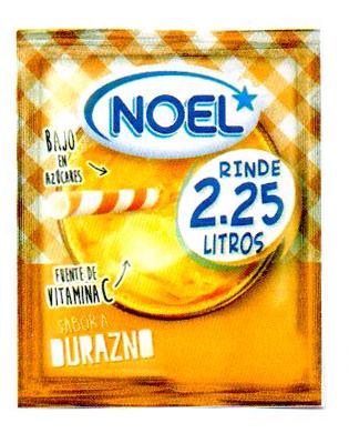 NOEL RINDE 2.25 LITROS BAJO EN AZUCARES FUENTE DE VITAMINA C SABOR A DURAZNO