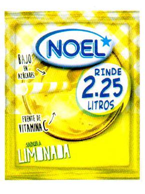 NOEL RINDE 2.25 LITROS BAJO EN AZUCARES FUENTE DE VITAMINA C SABOR A LIMONADA