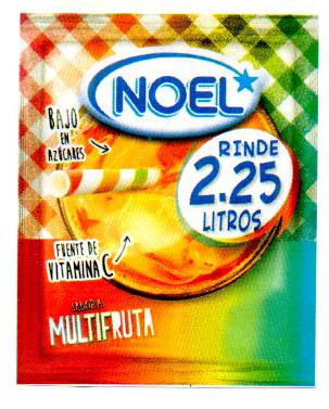 NOEL RINDE 2.25 LITROS BAJO EN AZUCARES FUENTE DE VITAMINA C SABOR A MULTIFRUTA