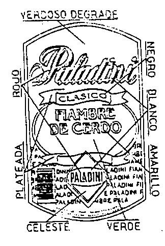 PALADINI CLASICO FIAMBRE DE CERDO PALADINI