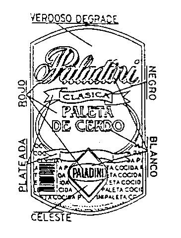 PALADINI CLASICA PALETA DE CERDO PALADINI