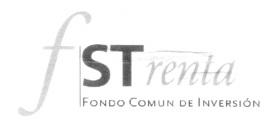 F|ST RENTA FONDO COMUN DE INVERSION