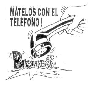 MATELOS CON EL TELEFONO! BICHOS