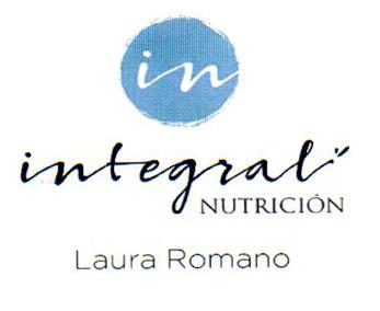 IN INTEGRAL NUTRICIÓN LAURA ROMANO