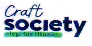 CRAFT SOCIETY ELEGI TUS RITUALES