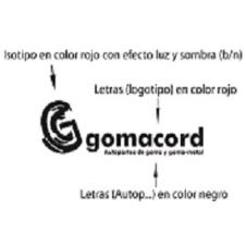 G GOMACORD AUTOPARTES DE GOMA Y GOMA-METAL