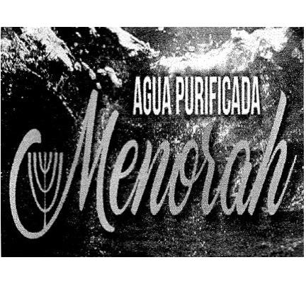 AGUA PURIFICADA MENORAH