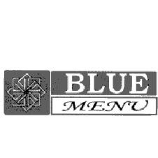 BLUE MENU