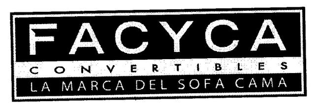 FACYCA CONVERTIBLES LA MARCA DEL SOFA CAMA