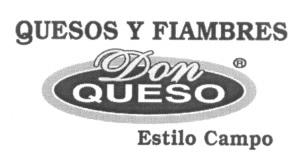 DON QUESO QUESOS Y FIAMBRES ESTILO CAMPO