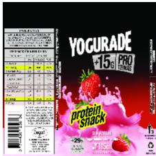 YOGURADE +15 GR PROTEINAS +29% 185 ML PROTEIN SNACK