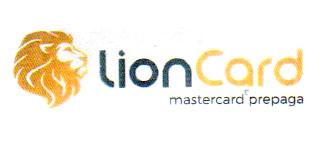 LIONCARD MASTERCARD PREPAGA