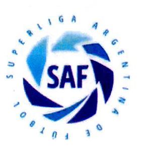 SAF SUPERLIGA ARGENTINA DE FUTBOL