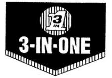 3 IN 1 3-IN-ONE