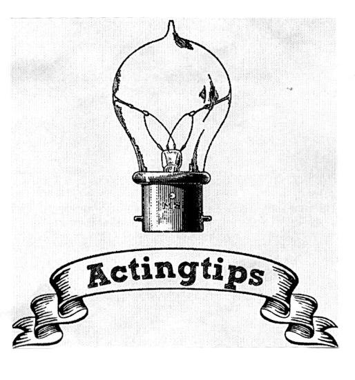 ACTINGTIPS