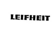 LEIFHEIT