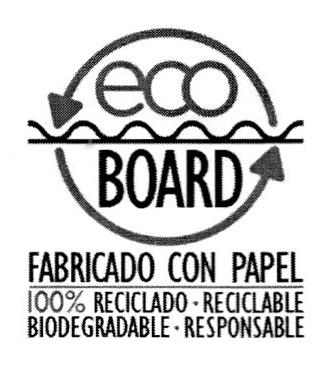 ECO BOARD FABRICADO CON PAPEL 100% RECICLADO - RECICLABLE BIODEGRADABLE - RESPONSABLE