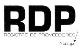 RDP REGISTRO DE PROVEEDORES