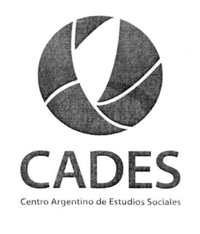 CADES CENTRO ARGENTINO DE ESTUDIOS SOCIALES