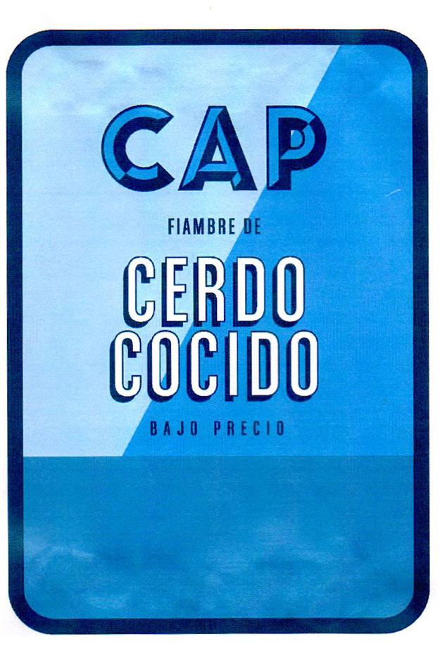 CAP FIAMBRE DE CERDO COCIDO BAJO PRECIO