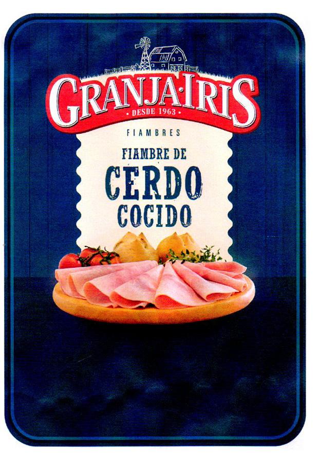 GRANJAIRIS DESDE 1963 FIAMBRES FIAMBRE DE CERDO COCIDO