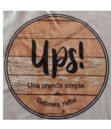 UPS! UNA PRENDA SIMPLE GABRIELA YEFFAL