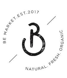 -B- BE MARKET. EST. 2017 NATURAL. FRESH. ORGANIC