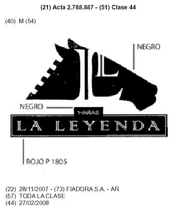 LA LEYENDA HARAS L