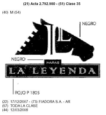 LL LA LEYENDA HARAS