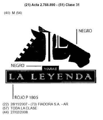 LA LEYENDA HARAS L
